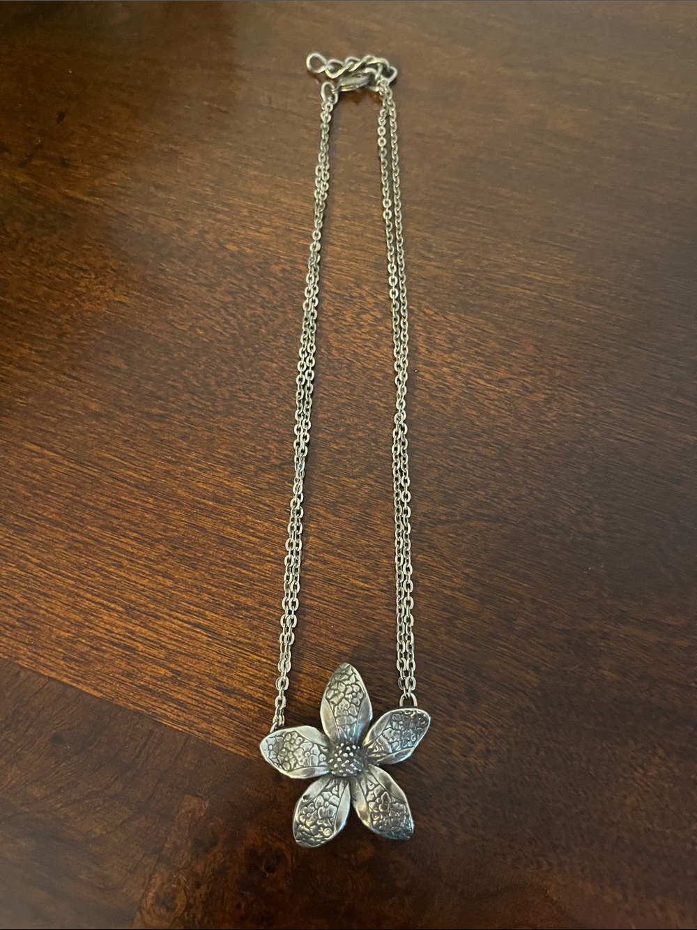 Silver Spoon Necklace